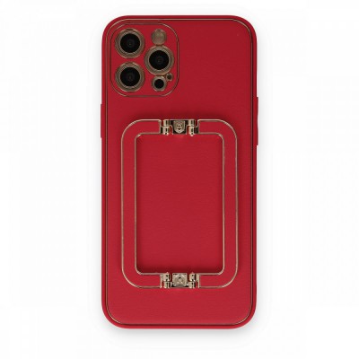 iphone 12 Pro Kılıf Coco Elit Kapak - Kırmızı