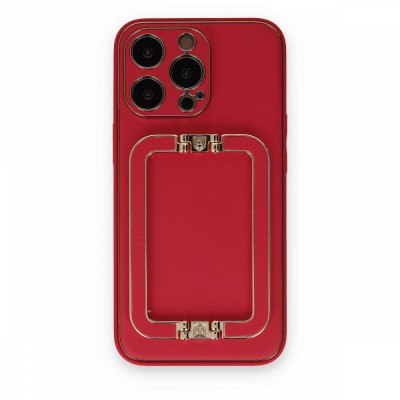 iphone 13 Pro Max Kılıf Coco Elit Kapak - Kırmızı