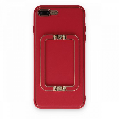 iphone 7 Plus Kılıf Coco Elit Kapak - Kırmızı