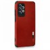 Samsung Galaxy A23 4g Kılıf Loop Deri Silikon - Kırmızı