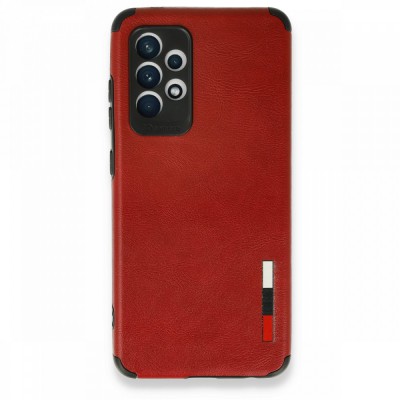 Samsung Galaxy A33 5g Kılıf Loop Deri Silikon - Kırmızı