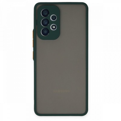 Samsung Galaxy A23 4g Kılıf Montreal Silikon Kapak - Yeşil
