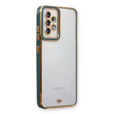 Samsung Galaxy A53 5g Kılıf Liva Lens Silikon - Yeşil