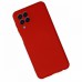 Samsung Galaxy M33 Kılıf Nano içi Kadife  Silikon - Kırmızı