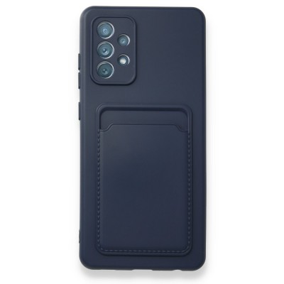 Samsung Galaxy A53 5g Kılıf Kelvin Kartvizitli Silikon - Lacivert