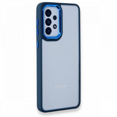 Samsung Galaxy A53 5g Kılıf Dora Kapak - Mavi