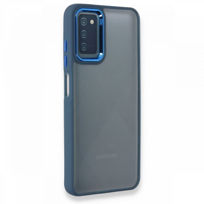 Samsung Galaxy A03s Kılıf Dora Kapak - Mavi