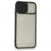 iphone 6 Kılıf Palm Buzlu Kamera Sürgülü Silikon - Siyah