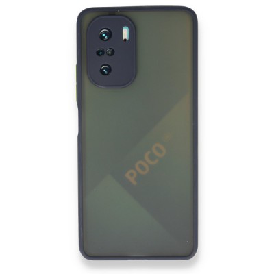 Xiaomi Poco F3 Kılıf Montreal Silikon Kapak - Lacivert