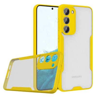 Samsung Galaxy S23 Kılıf Platin Silikon - Sarı