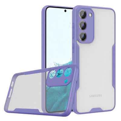 Samsung Galaxy S23 Plus Kılıf Platin Silikon - Lila