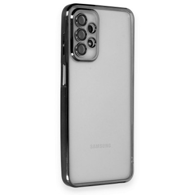Samsung Galaxy A23 4g Kılıf Razer Lensli Silikon - Siyah