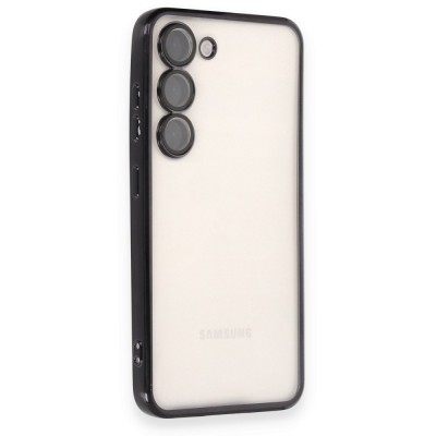 Samsung Galaxy S23 Plus Kılıf Razer Lensli Silikon - Siyah