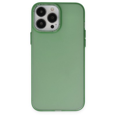 iphone 13 Pro Kılıf Modos Metal Kapak - Koyu Yeşil