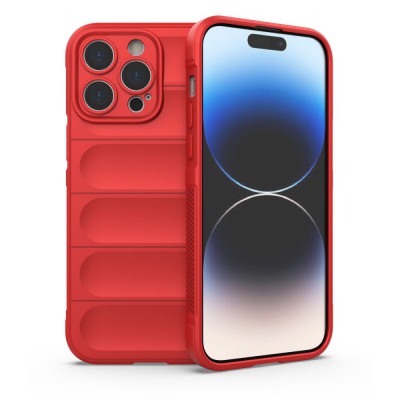 iphone 13 Pro Max Kılıf Optimum Silikon - Kırmızı