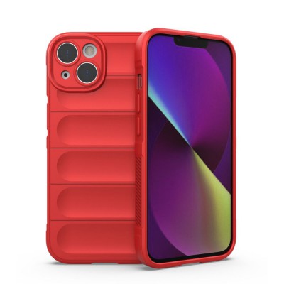 iphone 14 Kılıf Optimum Silikon - Kırmızı