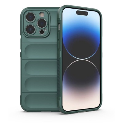 iphone 14 Pro Kılıf Optimum Silikon - Koyu Yeşil