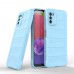Samsung Galaxy A03s Kılıf Optimum Silikon - Sky Blue