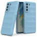 Samsung Galaxy S22 Plus Kılıf Optimum Silikon - Sky Blue