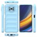 Xiaomi Pocophone X3 Kılıf Optimum Silikon - Sky Blue