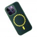 Hdd iphone 14 Pro Kılıf Hbc-156 Forum Magneticsafe Kapak - Koyu Yeşil