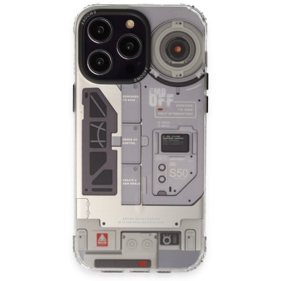 iphone 14 Pro Max Kılıf Clone Space Magsafe Kapak - Clone - 16