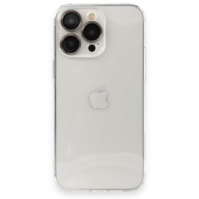 iphone 14 Pro Kılıf Luko Lens Silikon - Siyah