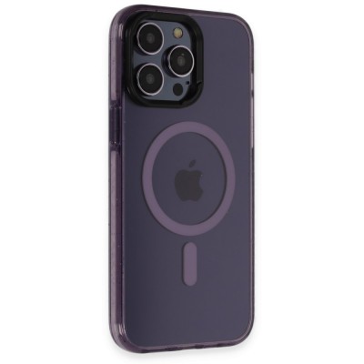 Joko iphone 14 Pro Kılıf Tigra Magsafe Kapak - Derin Mor