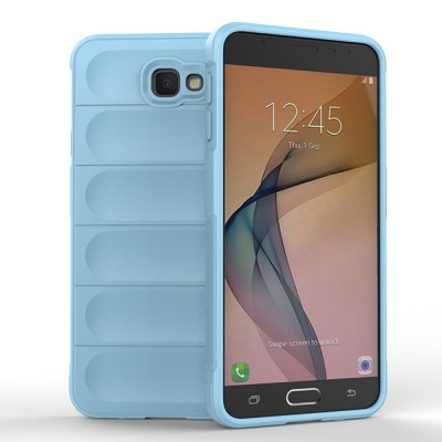 Samsung Galaxy J7 Prime Kılıf Optimum Silikon - Sky Blue