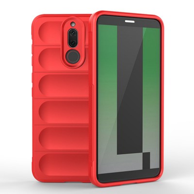 Huawei Mate 10 Lite Kılıf Optimum Silikon - Kırmızı