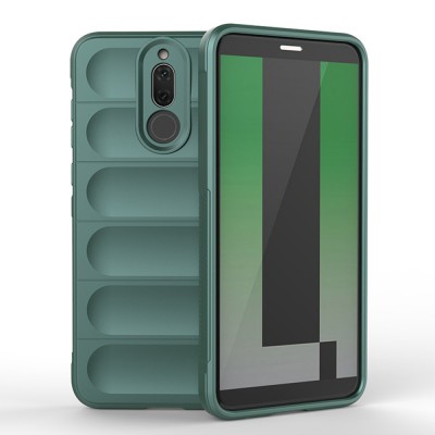 Huawei Mate 10 Lite Kılıf Optimum Silikon - Koyu Yeşil