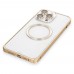 Joko iphone 14 Pro Kılıf Metal Bumper Magneticsafe Kapak - Gold