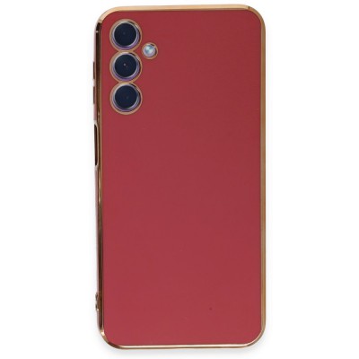 Samsung Galaxy A24 4g Kılıf Volet Silikon - Kırmızı