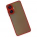 Realme C55 Kılıf Montreal Silikon Kapak - Kırmızı