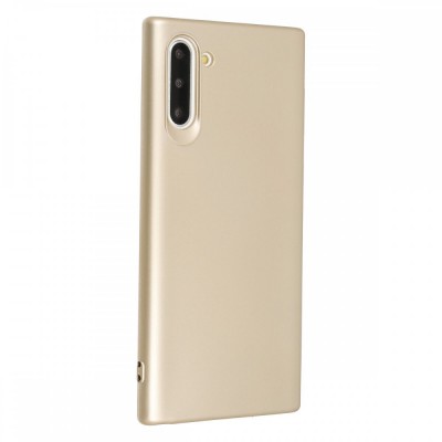 Samsung Galaxy Note 10 Kılıf First Silikon - Gold