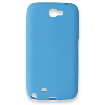 Samsung Galaxy Note 2 / N7100 Kılıf First Silikon - Mavi