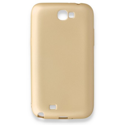 Samsung Galaxy Note 2 / N7100 Kılıf First Silikon - Gold