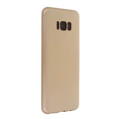 Samsung Galaxy S8 Plus Kılıf First Silikon - Gold