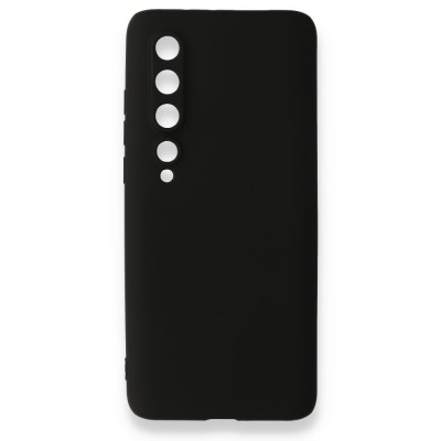 Xiaomi Mi 10 Kılıf First Silikon - Siyah