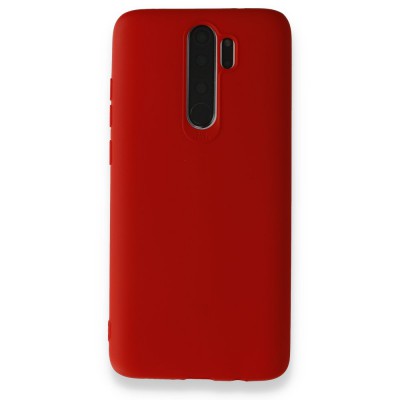 Xiaomi Redmi Note 8 Pro Kılıf First Silikon - Kırmızı