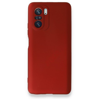 Xiaomi Poco F3 Kılıf First Silikon - Kırmızı