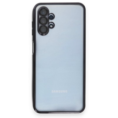 Samsung Galaxy A13 4g Kılıf Razer Lensli Silikon - Siyah