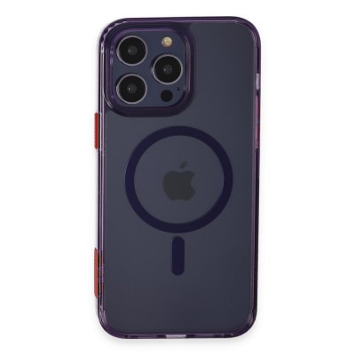Joko iphone 14 Pro Max Kılıf Ramos Magsafe Kapak - Derin Mor
