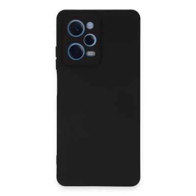 Xiaomi Redmi Note 12 5g Kılıf Nano içi Kadife  Silikon - Siyah