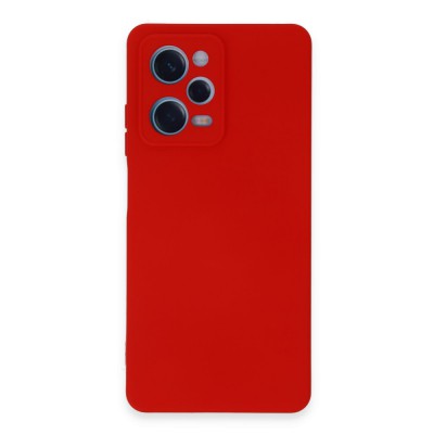 Xiaomi Redmi Note 12 5g Kılıf Nano içi Kadife  Silikon - Kırmızı