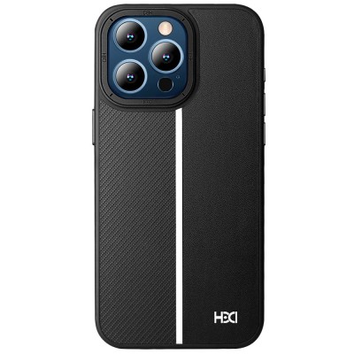 iphone 15 Pro Max Kılıf Hbc-155 Lizbon Kapak - Siyah