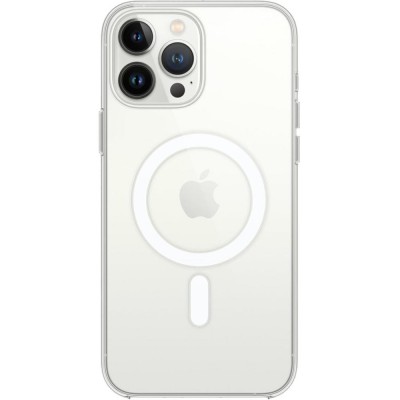 iphone 15 Pro Kılıf Magneticsafe Şeffaf Silikon - Şeffaf