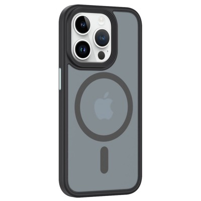iphone 15 Pro Max Kılıf Trex Magneticsafe Kapak - Siyah