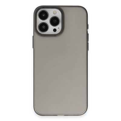 iphone 15 Pro Max Kılıf Modos Metal Kapak - Siyah