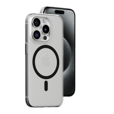 Joko iphone 15 Pro Max Kılıf Bubble Magsafe Kapak - Siyah
